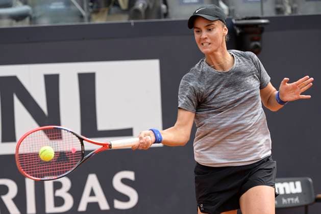 Photo Fabrizio Corradetti LaPresse May 19 2023 Rome, Italy Tennis Elena Kudermetova (RUS) vs Anhelina Kalinina (UKR) In the pic: Anhelina Kalinina (UKR)  Copyright: xFabrizioxCorradettix xLaPressex
