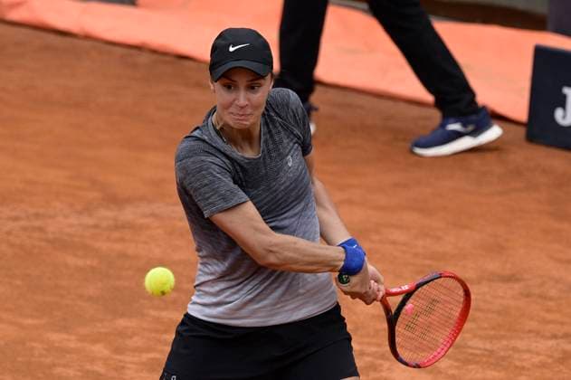 Photo Fabrizio Corradetti LaPresse May 19 2023 Rome, Italy Tennis Elena Kudermetova (RUS) vs Anhelina Kalinina (UKR) In the pic: Anhelina Kalinina (UKR)  Copyright: xFabrizioxCorradettix xLaPressex