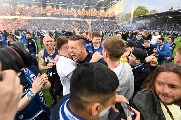 19.05.2023, xfux, Fussball 2.Bundesliga, SV Darmstadt 98 - 1.FC Magdeburg, emonline, emspor, v.l. Alexander Brunst (SV Darmstadt 98) (DFL DFB REGULATIONS PROHIBIT ANY USE OF PHOTOGRAPHS as IMAGE SEQUENCES and or QUASI-VIDEO. Eine Lizenzierung des Lichtbildwerkes an den SV Darmstadt 1898 e.V. sowie Tochterunternehmen ist nicht gestattet. NO release of or sale to SV Darmstadt 1898 e.V.) Darmstadt