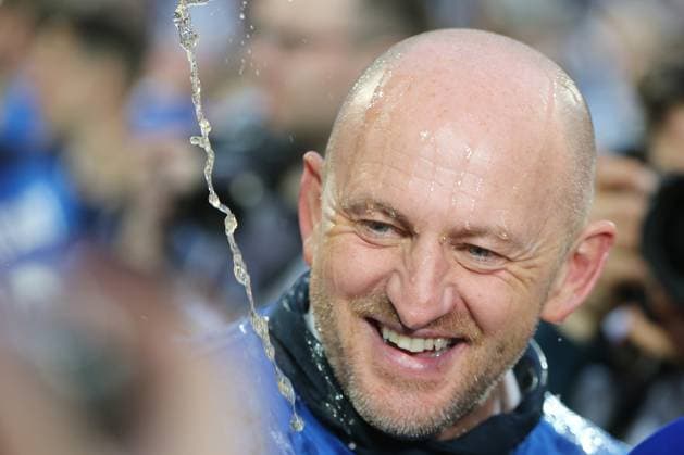 19.05.2023, xtvx, Fussball 2.Bundesliga, SV Darmstadt 98 - 1.FC Magdeburg emspor, emonline, v.l. Trainer Torsten Lieberknecht (SV Darmstadt 98) Portrait nach dem Spiel, after the match (DFL DFB REGULATIONS PROHIBIT ANY USE OF PHOTOGRAPHS as IMAGE SEQUENCES and or QUASI-VIDEO) Darmstadt