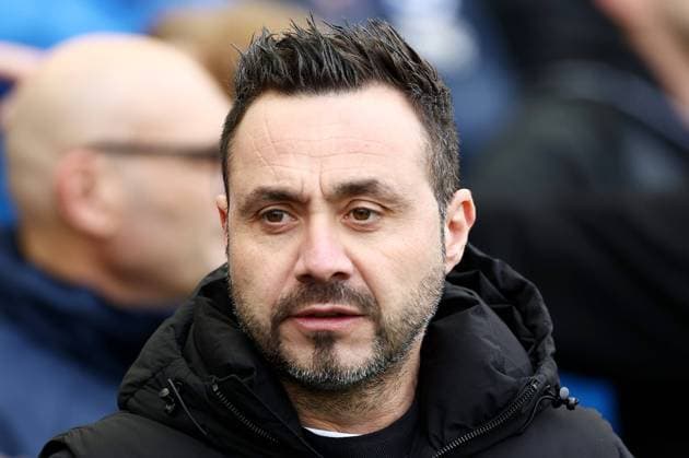 Mandatory Credit: Photo by James Marsh Shutterstock (13920103s) Brighton and Hove Albion Manager Roberto De Zerbi. Brighton & Hove Albion v Southampton, Premier League, Football, American Express Community Stadium, Brighton, UK - 21 May 2023 EDITORIAL USE ONLY No use with unauthorised audio, video, data, fixture lists, club league logos or live services. Online in-match use limited to 120 images, no video emulation. No use in betting, games or single club league player publications. Brighton & Hove Albion v Southampton, Premier League, Football, American Express Community Stadium, Brighton, UK - 21 May 2023 EDITORIAL USE ONLY No use with unauthorised audio, video, data, fixture lists, club league logos or live services. Online in-match use limited to 120 images, no video emulation. No use in betting, games or single club league player publications. Copyright: xJamesxMarsh Shutterstockx 13920103s