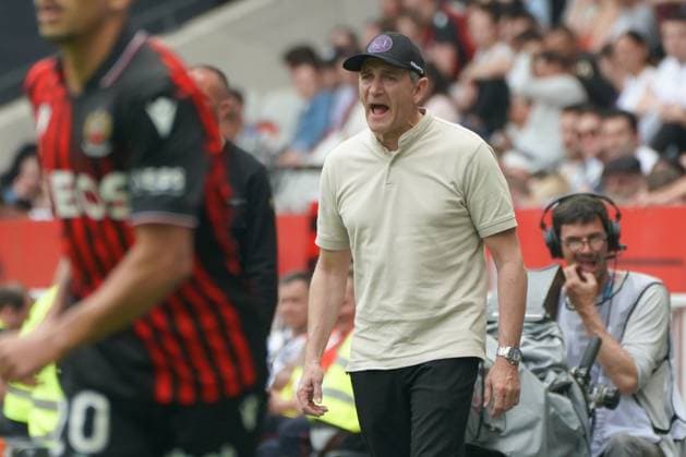Philippe Montanier (entraineur de Toulouse) FOOTBALL : OGC Nice vs Toulouse - Ligue 1 Uber Eats - Nice - 21 05 2023 NorbertScanella Panoramic 