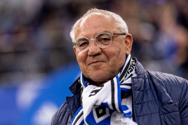 Hamburg, 20. Mai 2023 - Fußball, 2. Bundesliga 2022 23, Hamburger SV - SpVgg Greuther Fürth: Felix Magath DFL REGULATIONS PROHIBIT ANY USE OF PHOTOGRAPHS AS IMAGE SEQUENCES AND OR QUASI-VIDEO.