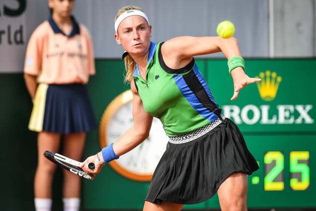 May 22, 2023, Paris, France, France: Emma LENE of France during the first day of qualifying of Roland-Garros 2023, French Open 2023, Grand Slam tennis tournament at the Roland-Garros Stadium on May 22, 2023 in Paris, France. Paris France - ZUMAm308 20230522_zsp_m308_001 Copyright: xMatthieuxMirvillex