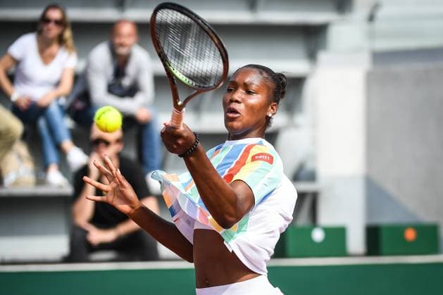 Sport Bilder des Tages May 22, 2023, Paris, France, France: Noma NOHA AKUGUE of Germany during the first day of qualifying of Roland-Garros 2023, French Open 2023, Grand Slam tennis tournament at the Roland-Garros Stadium on May 22, 2023 in Paris, France. Paris France - ZUMAm308 20230522_zsp_m308_006 Copyright: xMatthieuxMirvillex