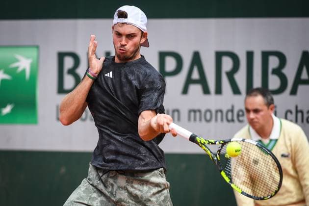 Sport Bilder des Tages May 22, 2023, Paris, France, France: Maximilian MARTERER of Germany during the first day of qualifying of Roland-Garros 2023, French Open 2023, Grand Slam tennis tournament at the Roland-Garros Stadium on May 22, 2023 in Paris, France. Paris France - ZUMAm308 20230522_zsp_m308_007 Copyright: xMatthieuxMirvillex