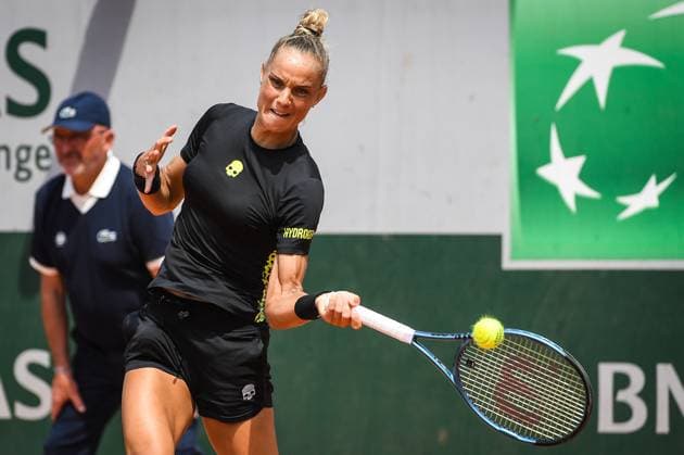 May 22, 2023, Paris, France, France: Arantxa RUS of Netherlands during the first day of qualifying of Roland-Garros 2023, French Open 2023, Grand Slam tennis tournament at the Roland-Garros Stadium on May 22, 2023 in Paris, France. Paris France - ZUMAm308 20230522_zsp_m308_012 Copyright: xMatthieuxMirvillex