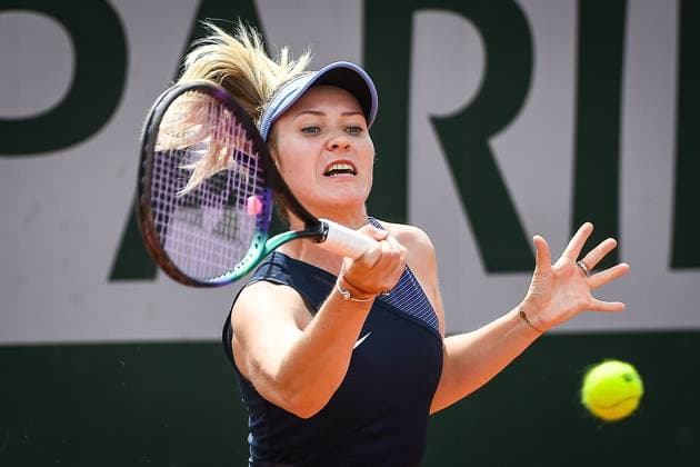 May 22, 2023, Paris, France, France: Katharina HOBGARSKI of Germany during the first day of qualifying of Roland-Garros 2023, French Open 2023, Grand Slam tennis tournament at the Roland-Garros Stadium on May 22, 2023 in Paris, France. Paris France - ZUMAm308 20230522_zsp_m308_044 Copyright: xMatthieuxMirvillex