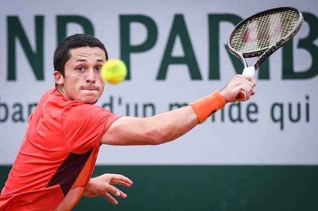 May 23, 2023, Paris, France, France: Harold MAYOT of France during the second qualifying day of Roland-Garros 2023, French Open 2023, Grand Slam tennis tournament at the Roland-Garros Stadium on May 23, 2023 in Paris, France. Paris France - ZUMAm308 20230523_zsp_m308_002 Copyright: xMatthieuxMirvillex