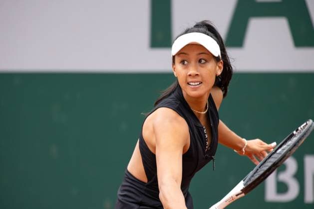 TENNIS - WTA, Tennis Damen French Open 2023 PARIS,FRANCE,23.MAY.23 - TENNIS - WTA Tour, French Open, Roland Garros, Grand Slam, qualification. Image shows Image shows Priscilla Hon (AUS).  GEPAxpictures xFrancoisxAsal