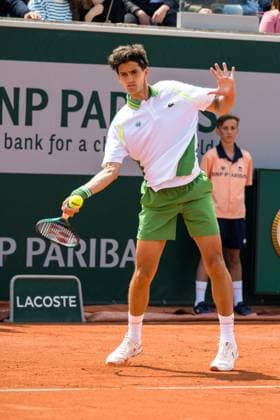 TENNIS - ATP, Tennis Herren French Open 2023 PARIS,FRANCE,23.MAY.23 - TENNIS - ATP World Tour, French Open, Roland Garros, Grand Slam, qualification. Image shows Pierre-Hugues Herbert (FRA).  GEPAxpictures xFrancoisxAsal