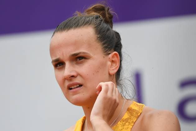 Tennis : Internationaux de Strasbourg 2023 - France - Clara Burel - France Tennis : Internationaux de Strasbourg 2023 - France - 23 05 23 ChrysleneCaillaud Panoramic 