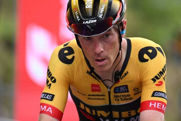 23-05-2023 Giro D italia; Tappa 16 Sabbio Chiese - Monte Bondone; 2023, Jumbo - Visma; Dennis, Rohan; Monte Bondone; 