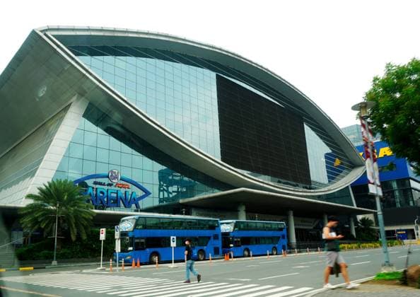 SM Mall of Asia Arena, An indoor arena within the SM Mall of Asia complex, in Bay City, Pasay, Metro Manila, Philippines. MAY 20, 2023 Noxthirdxpartyxsales  (219380024)
