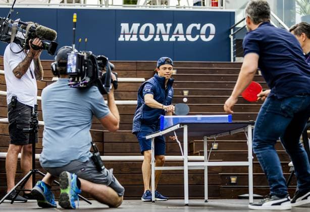 MONACO - Nyck de Vries (AlphaTauri) in the paddock ahead of the Monaco Grand Prix. ANP REMKO DE WAAL xVIxANPxSportx xxANPxIVx 470148103 originalFilename: 470148103.jpg