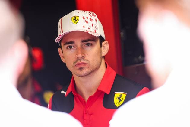 LECLERC Charles (mco), Scuderia Ferrari SF-23, portrait during the Formula 1 Grand Prix de Monaco 2023, 6th round of the 2023 Formula One World Championship, WM, Weltmeisterschaft from May 26 to 28, 2023 on the Circuit de Monaco, in Monaco - F1 - MONACO GRAND PRIX 2023 DPPI Panoramic  20230525_GOOD9458