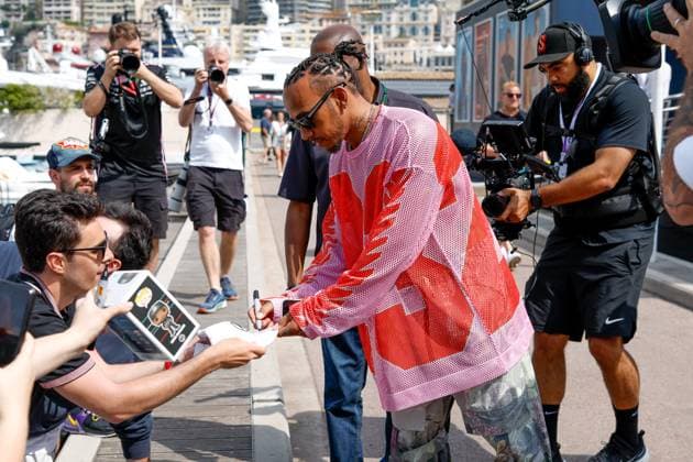 44 Lewis Hamilton (GBR, Mercedes-AMG Petronas F1 Team), F1 Grand Prix of Monaco at Circuit de Monaco on May 25, 2023 in Monte-Carlo, Monaco. (Photo by HOCH ZWEI) Monte-Carlo Monaco