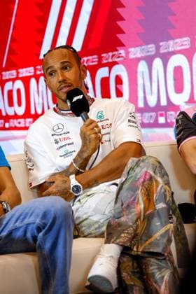 44 Lewis Hamilton (GBR, Mercedes-AMG Petronas F1 Team), F1 Grand Prix of Monaco at Circuit de Monaco on May 25, 2023 in Monte-Carlo, Monaco. (Photo by HOCH ZWEI) Monte-Carlo Monaco