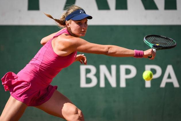 May 25, 2023, Paris, France: DAYANA YASTREMSKA of Ukraine during the fourth qualifying day of Roland-Garros 2023, French Open 2023, Grand Slam tennis tournament at the Roland-Garros Stadium. Paris France - ZUMAm308 20230525_zsp_m308_017 Copyright: xMatthieuxMirvillex