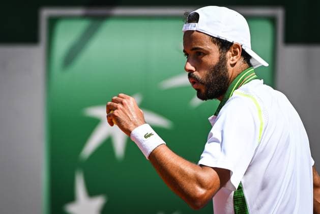 May 26, 2023, Paris, France, France: Laurent LOKOLI of France during the fifth qualifying day of Roland-Garros 2023, French Open 2023, Grand Slam tennis tournament at the Roland-Garros Stadium on May 26, 2023 in Paris, France. Paris France - ZUMAm308 20230526_zsp_m308_006 Copyright: xMatthieuxMirvillex