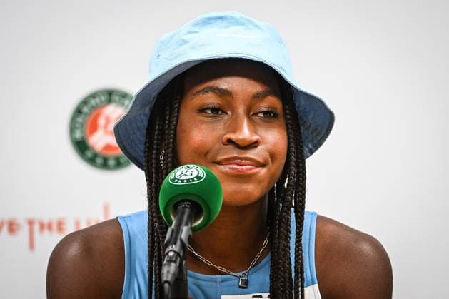 Sport Bilder des Tages May 26, 2023, Paris, France, France: Coco GAUFF of United States during Roland-Garros 2023, French Open 2023, Grand Slam tennis tournament at the Roland-Garros Stadium on May 26, 2023 in Paris, France. Paris France - ZUMAm308 20230526_zsp_m308_009 Copyright: xMatthieuxMirvillex