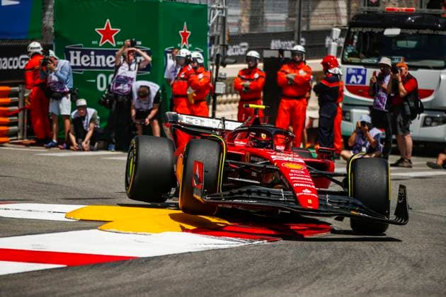 55 Carlos Sainz (ESP, Scuderia Ferrari), F1 Grand Prix of Monaco at Circuit de Monaco on May 26, 2023 in Monte-Carlo, Monaco. (Photo by HOCH ZWEI) Monte-Carlo Monaco