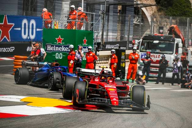 55 Carlos Sainz (ESP, Scuderia Ferrari), F1 Grand Prix of Monaco at Circuit de Monaco on May 26, 2023 in Monte-Carlo, Monaco. (Photo by HOCH ZWEI) Monte-Carlo Monaco
