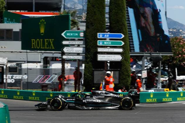 44 Lewis Hamilton (GBR, Mercedes-AMG Petronas F1 Team), F1 Grand Prix of Monaco at Circuit de Monaco on May 26, 2023 in Monte-Carlo, Monaco. (Photo by HOCH ZWEI) Monte-Carlo Monaco