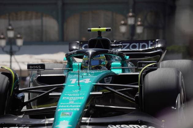 26.05.2023, Circuit de Monaco, Monte Carlo, Formel 1 Grand Prix Monaco 2023 ,im Bild Fernando Alonso (ESP), Aston Martin Aramco Cognizant Formula One Team Monte Carlo Circuit de Monaco Monaco