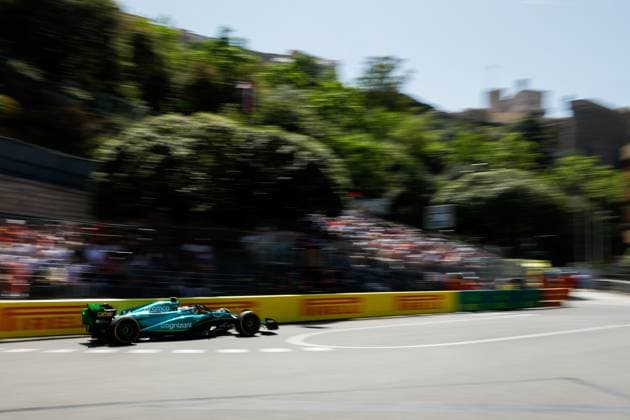 14 Fernando Alonso (ESP, Aston Martin Aramco Cognizant F1 Team), F1 Grand Prix of Monaco at Circuit de Monaco on May 26, 2023 in Monte-Carlo, Monaco. (Photo by HOCH ZWEI) Monte-Carlo Monaco
