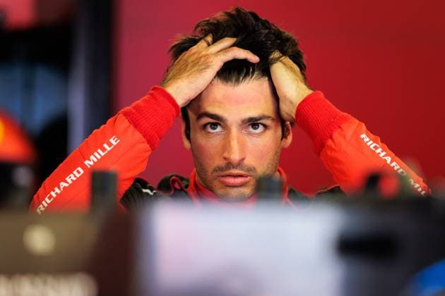 Carlos Sainz (Scuderia Ferrari) nach dem Training, Grosser Preis von Monaco, Motorsport, Formel 1, Saison 2023, 26.05.2023 Grosser Preis von Monaco, Motorsport, Formel 1, Saison 2023, 26.05.2023 Copyright: xEibner-Pressefoto AlexanderxNeisx EP_ANS