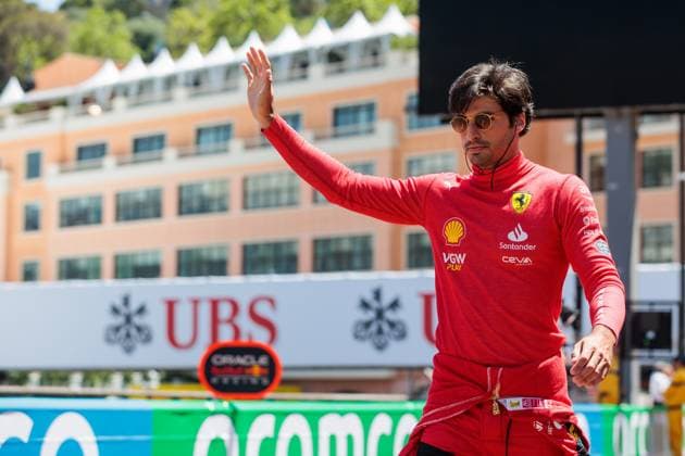Carlos Sainz (Scuderia Ferrari), Grosser Preis von Monaco, Motorsport, Formel 1, Saison 2023, 26.05.2023 Grosser Preis von Monaco, Motorsport, Formel 1, Saison 2023, 26.05.2023 Copyright: xEibner-Pressefoto AlexanderxNeisx EP_ANS