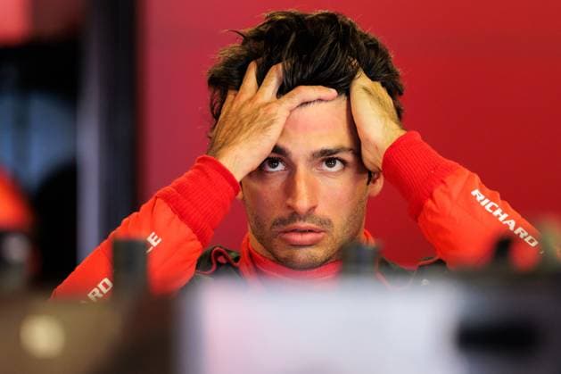 Carlos Sainz (Scuderia Ferrari) nach dem Training, Grosser Preis von Monaco, Motorsport, Formel 1, Saison 2023, 26.05.2023 Grosser Preis von Monaco, Motorsport, Formel 1, Saison 2023, 26.05.2023 Copyright: xEibner-Pressefoto AlexanderxNeisx EP_ANS