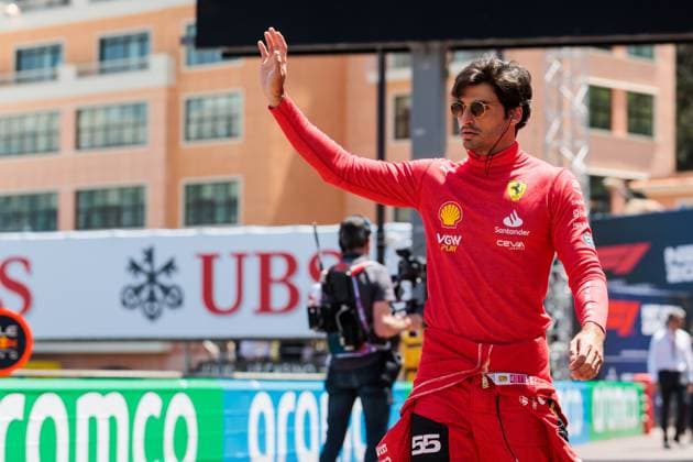 Carlos Sainz (Scuderia Ferrari), Grosser Preis von Monaco, Motorsport, Formel 1, Saison 2023, 26.05.2023 Grosser Preis von Monaco, Motorsport, Formel 1, Saison 2023, 26.05.2023 Copyright: xEibner-Pressefoto AlexanderxNeisx EP_ANS