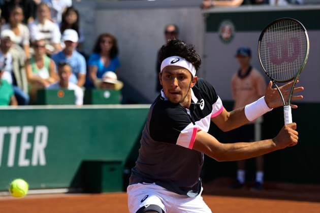 Emilio Nava ( USA ) - TENNIS : Roland Garros 2023 - Internationaux de France - 26 05 2023 FedericoPestellini Panoramic 