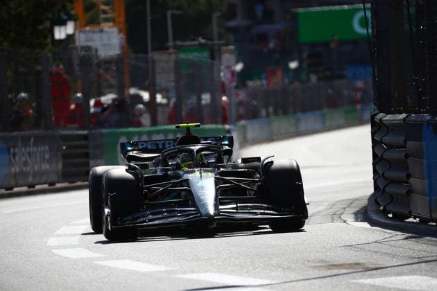 F1 Gran Prix of Monaco Lewis Hamilton of Mercedes AMG Petronas F1 Team on track during practice ahead of the F1 Grand Prix of Monaco at Circuit de Monaco on May 26, 2022 in Monte-Carlo, Monaco. Monaco Monte-Carlo Monaco Copyright: xSportinfotox