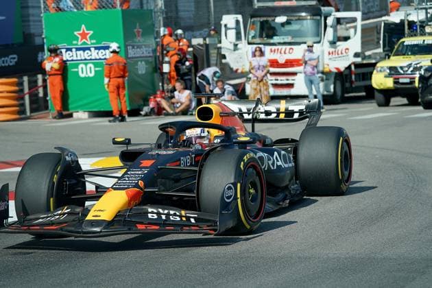 Formel 1 Grand Prix Monaco 2023 26.05.2023, Circuit de Monaco, Monte Carlo, Formel 1 Grand Prix Monaco 2023 ,im Bild Max Verstappen (NLD), Oracle Red Bull Racing