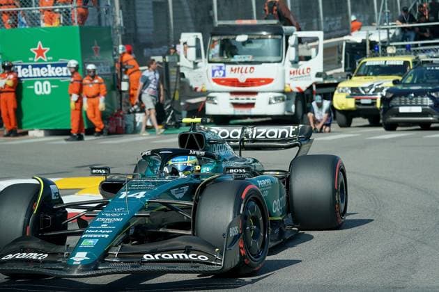 Formel 1 Grand Prix Monaco 2023 26.05.2023, Circuit de Monaco, Monte Carlo, Formel 1 Grand Prix Monaco 2023 ,im Bild Fernando Alonso (ESP), Aston Martin Aramco Cognizant Formula One Team
