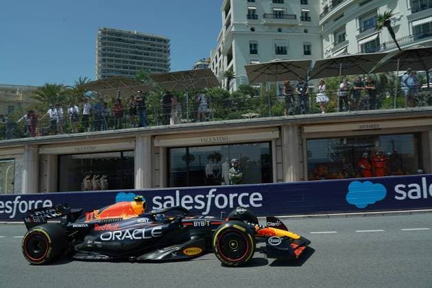 Formel 1 Grand Prix Monaco 2023 26.05.2023, Circuit de Monaco, Monte Carlo, Formel 1 Grand Prix Monaco 2023 ,im Bild Sergio Perez (MEX), Oracle Red Bull Racing