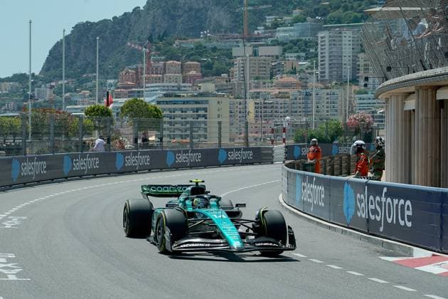 Formel 1 Grand Prix Monaco 2023 26.05.2023, Circuit de Monaco, Monte Carlo, Formel 1 Grand Prix Monaco 2023 ,im Bild Fernando Alonso (ESP), Aston Martin Aramco Cognizant Formula One Team