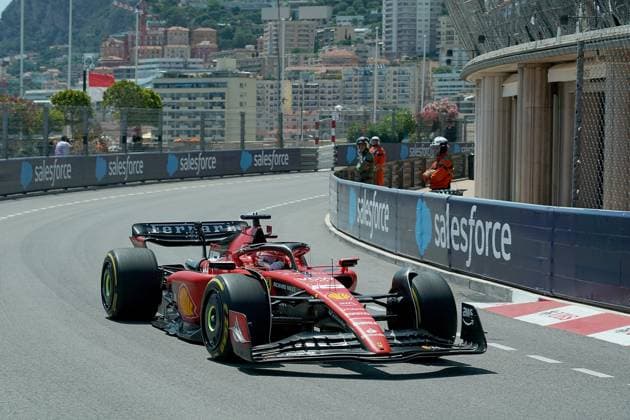 Formel 1 Grand Prix Monaco 2023 26.05.2023, Circuit de Monaco, Monte Carlo, Formel 1 Grand Prix Monaco 2023 ,im Bild Charles Leclerc (MCO), Scuderia Ferrari