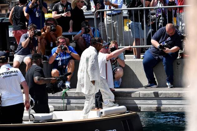 26.05.2023, Circuit de Monaco, Monte Carlo, Formel 1 Grand Prix Monaco 2023 ,im Bild Lewis Hamilton (GBR), Mercedes-AMG Petronas Formula One Team Monte Carlo Circuit de Monaco Monaco