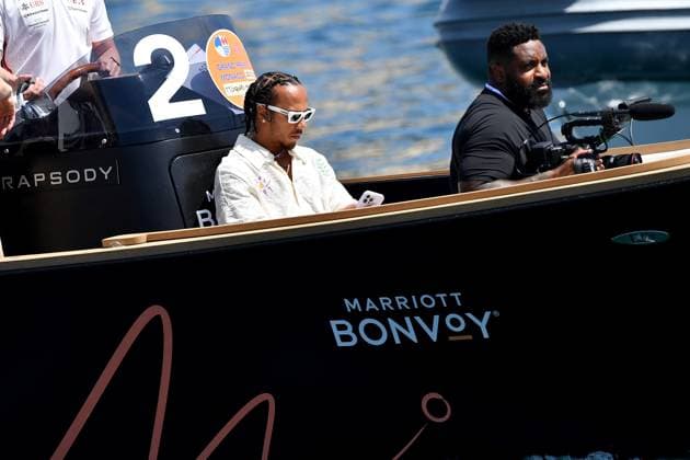 Formel 1 Grand Prix Monaco 2023 26.05.2023, Circuit de Monaco, Monte Carlo, Formel 1 Grand Prix Monaco 2023 ,im Bild Lewis Hamilton (GBR), Mercedes-AMG Petronas Formula One Team