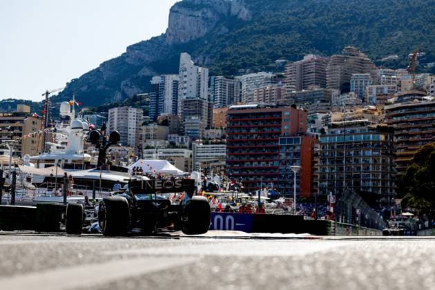 44 Lewis Hamilton (GBR, Mercedes-AMG Petronas F1 Team), F1 Grand Prix of Monaco at Circuit de Monaco on May 26, 2023 in Monte-Carlo, Monaco. (Photo by HOCH ZWEI) Monte-Carlo Monaco