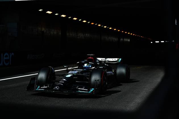 63 George Russell (GBR, Mercedes-AMG Petronas F1 Team), F1 Grand Prix of Monaco at Circuit de Monaco on May 26, 2023 in Monte-Carlo, Monaco. (Photo by HOCH ZWEI) Monte-Carlo Monaco