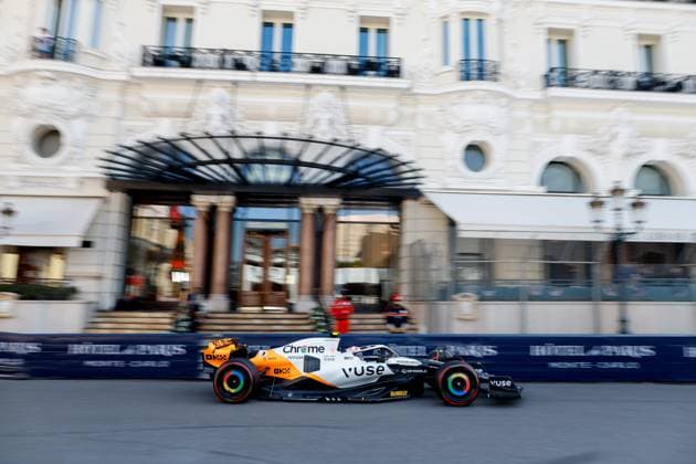 4 Lando Norris (GBR, McLaren F1 Team), F1 Grand Prix of Monaco at Circuit de Monaco on May 26, 2023 in Monte-Carlo, Monaco. (Photo by HOCH ZWEI) Monte-Carlo Monaco