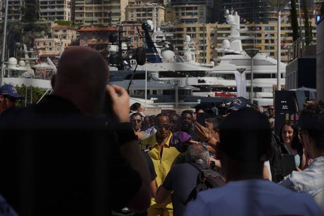 Formel 1 Grand Prix Monaco 2023 27.05.2023, Circuit de Monaco, Monte Carlo, Formel 1 Grand Prix Monaco 2023 ,im Bild Lewis Hamilton (GBR), Mercedes-AMG Petronas Formula One Team