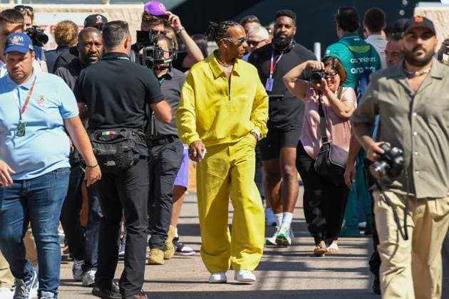 Formel 1 GP Monaco. Samstag 27.05.2023 Lewis Hamilton (GBR) Mercedes AMG F1 Team; Formel 1 GP Monaco. Samstag 27.05.2023 Copyright: xBEAUTIFULxSPORTS Erlhofx