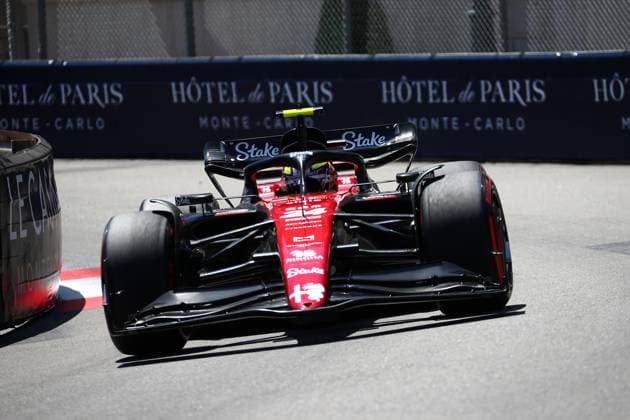 F1 Gran Prix of Monaco Guanyu Zhou of Alfa Romeo F1 Team on track during final practice for the F1 Grand Prix of Monaco at Circuit de Monaco on May 27, 2023 in Monte-Carlo, Monaco. Monaco Monte-Carlo Monaco Copyright: xSportinfotox