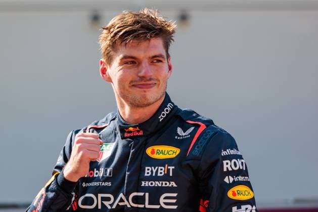 Max Verstappen (Red Bull Racing) bejubelt die Pole Position, Grosser Preis von Monaco, Motorsport, Formel 1, Saison 2023, 27.05.2023 Grosser Preis von Monaco, Motorsport, Formel 1, Saison 2023, 27.05.2023 Copyright: xEibner-Pressefoto AlexanderxNeisx EP_ANS
